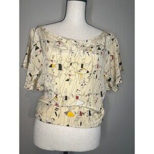 Anthropologie COREY Lynn Calter Rare Silk  Blouse NWT size 2